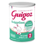 Guigoz Guigozgest GuigozGest 2 Молочная сухая загущенная формула 6-12 месяцев 6 A 12 Mois 800 гр.: цены и характеристики