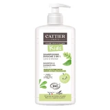 Cattier Гель для душа Detangling Shampoo 2-в-1 с ароматом зеленого яблока 500 мл