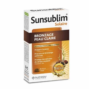Nutreov Sunsublim препарат для загара для светлой кожи 28 капсул