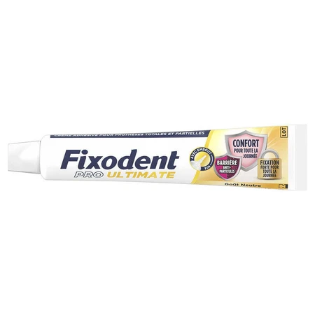 Fixodent Pro Ultimate Адгезивний крем для повних та часткових знімних протезів Нейтральний смак 40 мл: ціни та характеристики