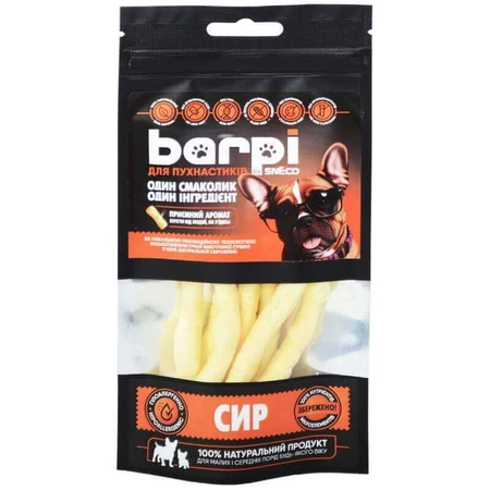 Barpi – хрустящие вкусности Сыр для животных, 20 г: цены и характеристики