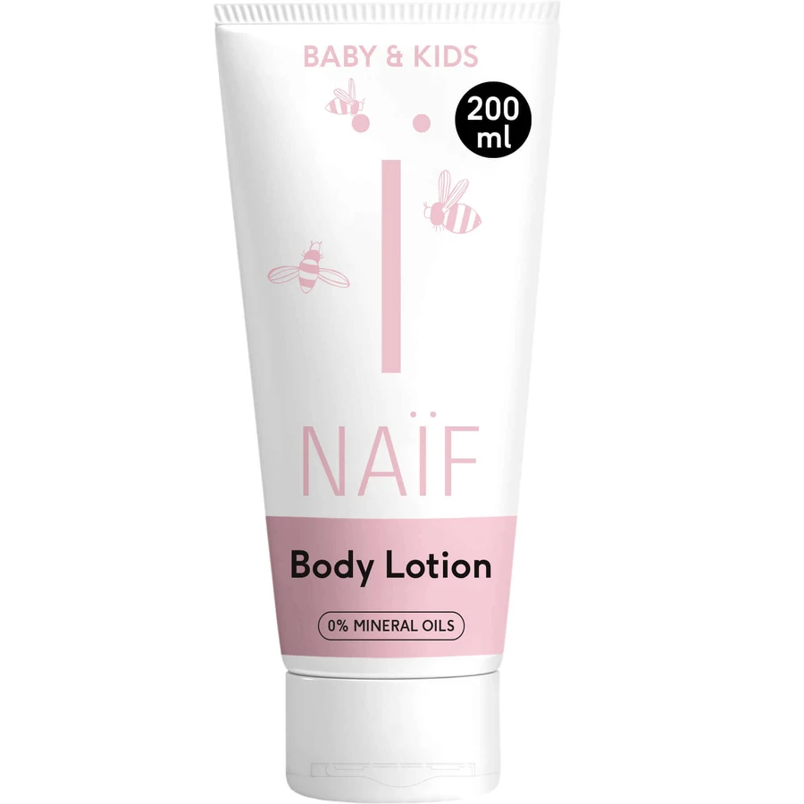 Naif Baby & Kids, увлажняющее молочко для тела для младенцев и детей с 1-го дня жизни, 200 мл: цены и характеристики