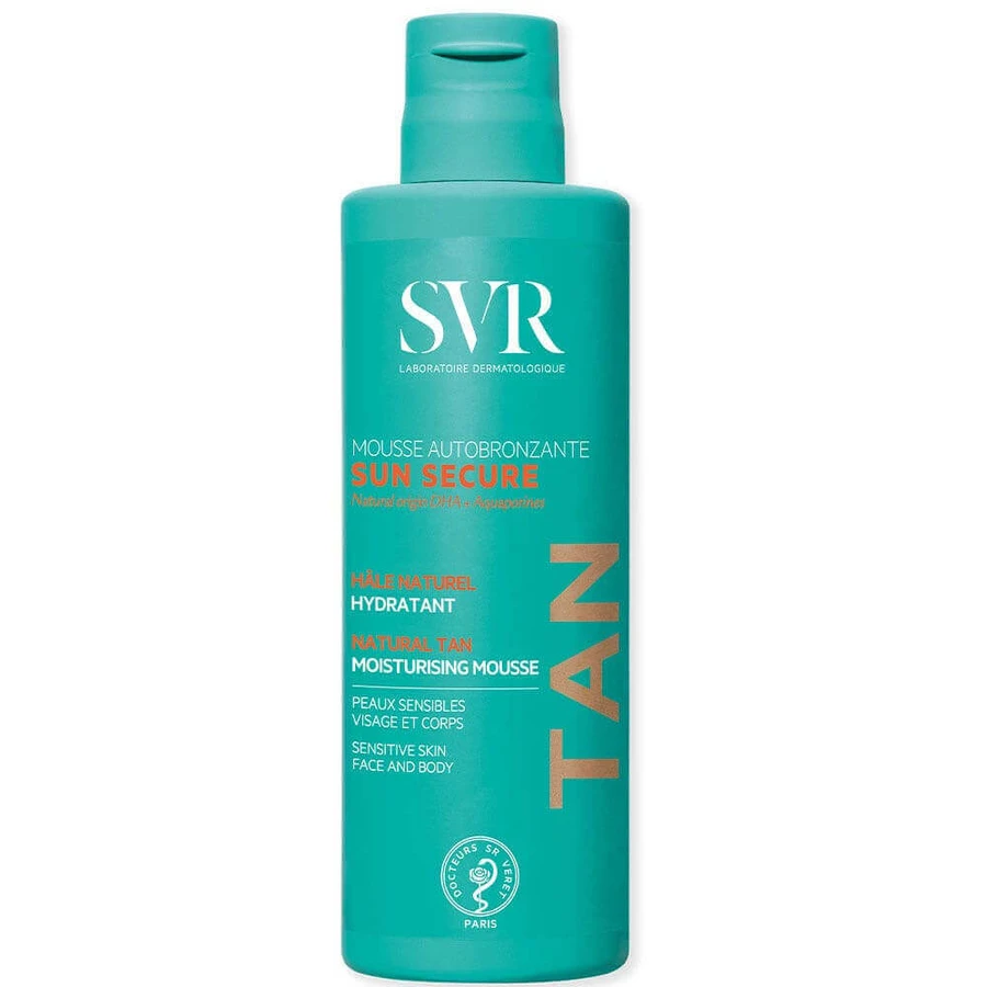 Svr Sun Secure Self Tanning Mousse Натуральный увлажняющий мусс для загара 150 мл: цены и характеристики