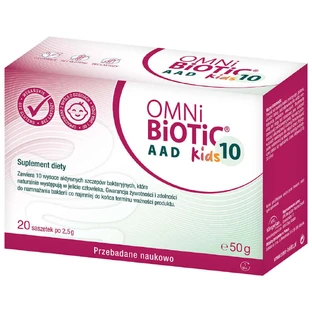 OmniBiotic 10 AAD Kids, порошок, 2,5 г x 20 пакетиков