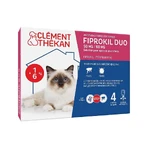Clement-Thekan Fiprokil Duo средство от блох и клещей для кошек 1-6 кг 0,5 мл х 4 пипетки: цены и характеристики