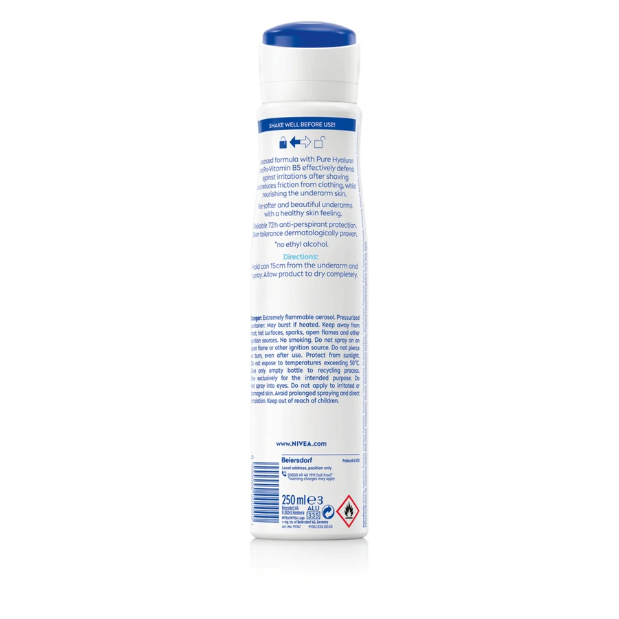 Nivea Derma Control Defend, антиперспирант, спрей, 250 мл: цены и характеристики