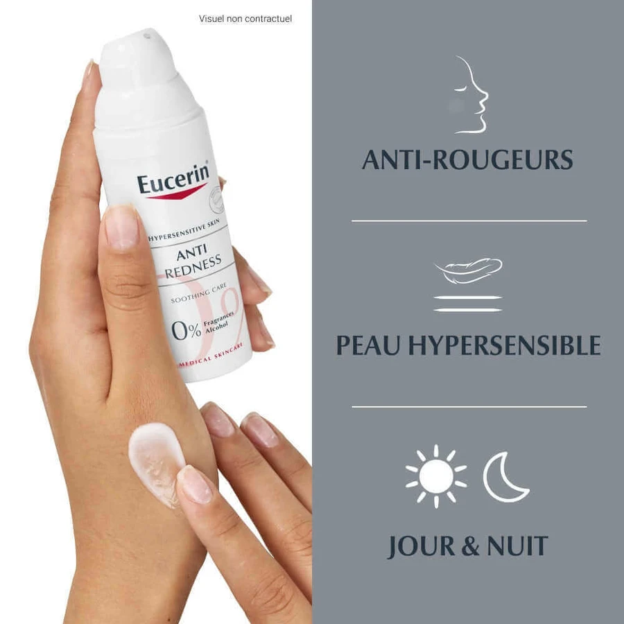 Крем для обличчя Eucerin AntiRedness Concealing Day Cream від почервонінь, 50 мл : ціни та характеристики