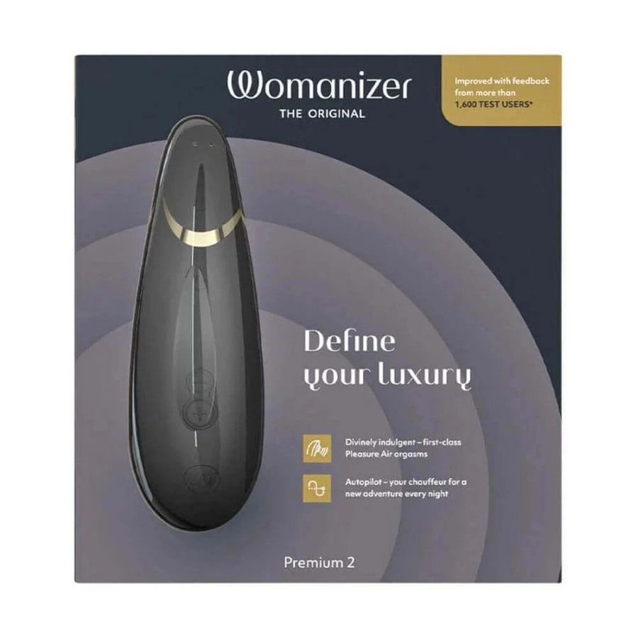 Womanizer Premium Клиторальный стимулятор 2 черный: цены и характеристики