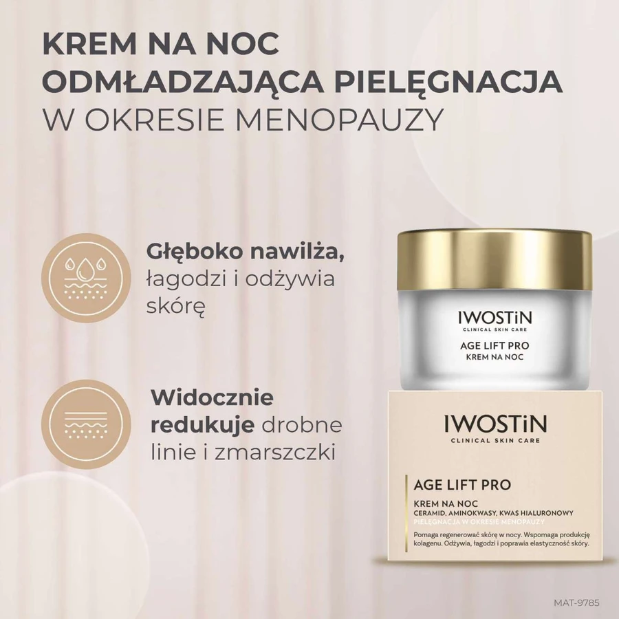 Iwostin Age Lift Pro, нічний крем, 50 мл: ціни та характеристики