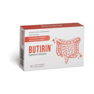 Бутирин, 30 гастростійких вегетаріанських капсул, Naturpharma