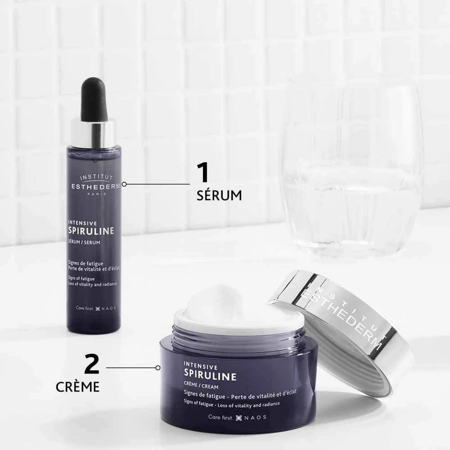 Institut Esthederm Интенсивный увлажняющий крем против усталости со спирулиной Уставшая и восстановленная кожа 50 мл: цены и характеристики