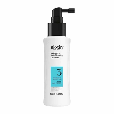 Nioxin System 3 Leave-In Treatment для окрашенных/сухих/поврежденных волос и волос с умеренным выпадением 100 мл: цены и характеристики