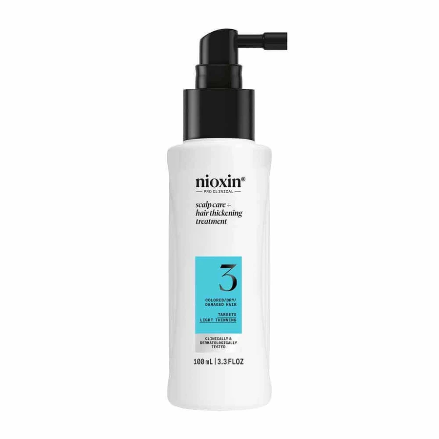 Nioxin System 3 Leave-In Treatment для окрашенных/сухих/поврежденных волос и волос с умеренным выпадением 100 мл: цены и характеристики
