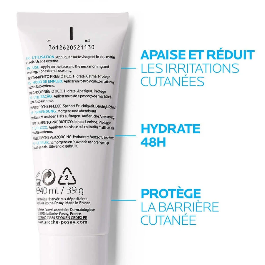 La Roche-Posay Toleriane Sensitive Rich Заспокійливий зволожуючий крем для обличчя 2х40мл: ціни та характеристики