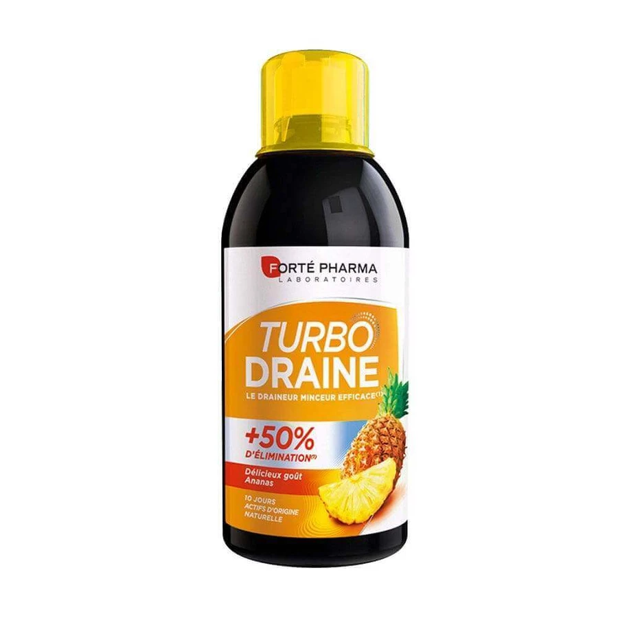 Forté Pharma TurboDraine для похудения и депуративного дренирования со вкусом ананаса 500 мл: цены и характеристики