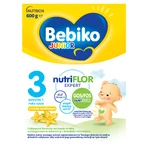 Набір Bebiko Junior 3 Nutriflor Expert, поживна молочна суміш, від 1 року, зі смаком ванілі, 3 x 600 г + Boon, соломинка для ковтання, 265 мл безкоштовно: ціни та характеристики
