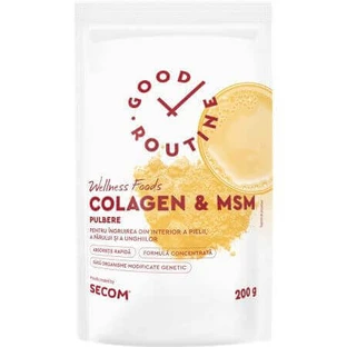Колаген та МСМ порошок Good Routine, 200 г, Secom
