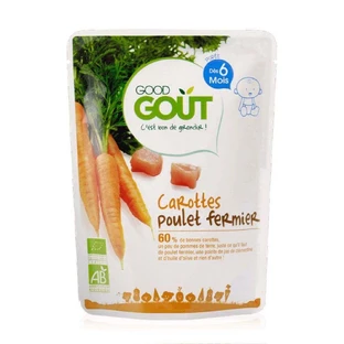 Good Gout 6 месяцев Органическое пюре Комплексное блюдо 190 г