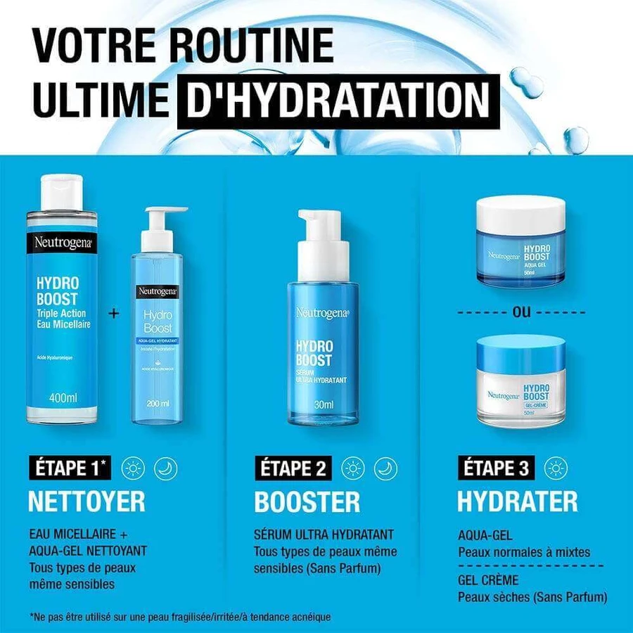 Neutrogena Hydro Boost Гиалуроновая кислота Парфюмерный крем-гель 50 мл: цены и характеристики