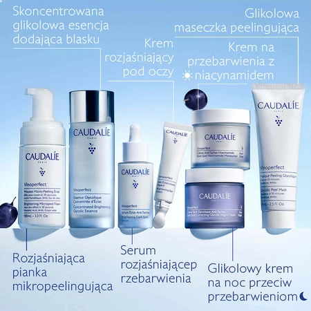 Caudalie Vinoperfect, концентрированная гликолевая эссенция для придания сияния, 100 мл: цены и характеристики