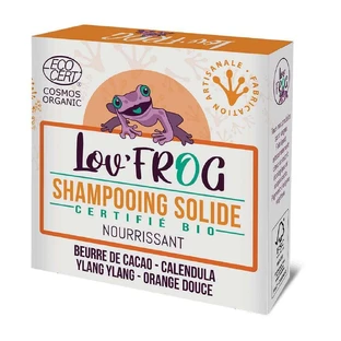 Сертифікований органічний живильний шампунь Lov'Frog Solidea 50г