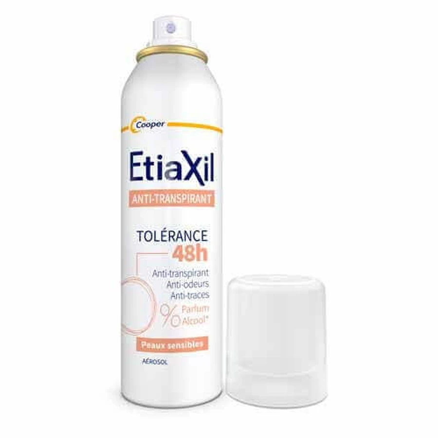 Дезодорант-антиперспірант Etiaxil Аерозоль 48 год Толерантність чутливої шкіри 150 мл: ціни та характеристики
