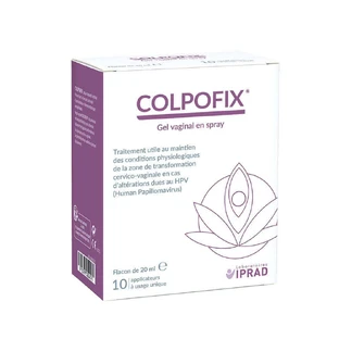 Гель-спрей Iprad Colpofix вагинальный,  20 мл флакон + 10 аппликаторов
