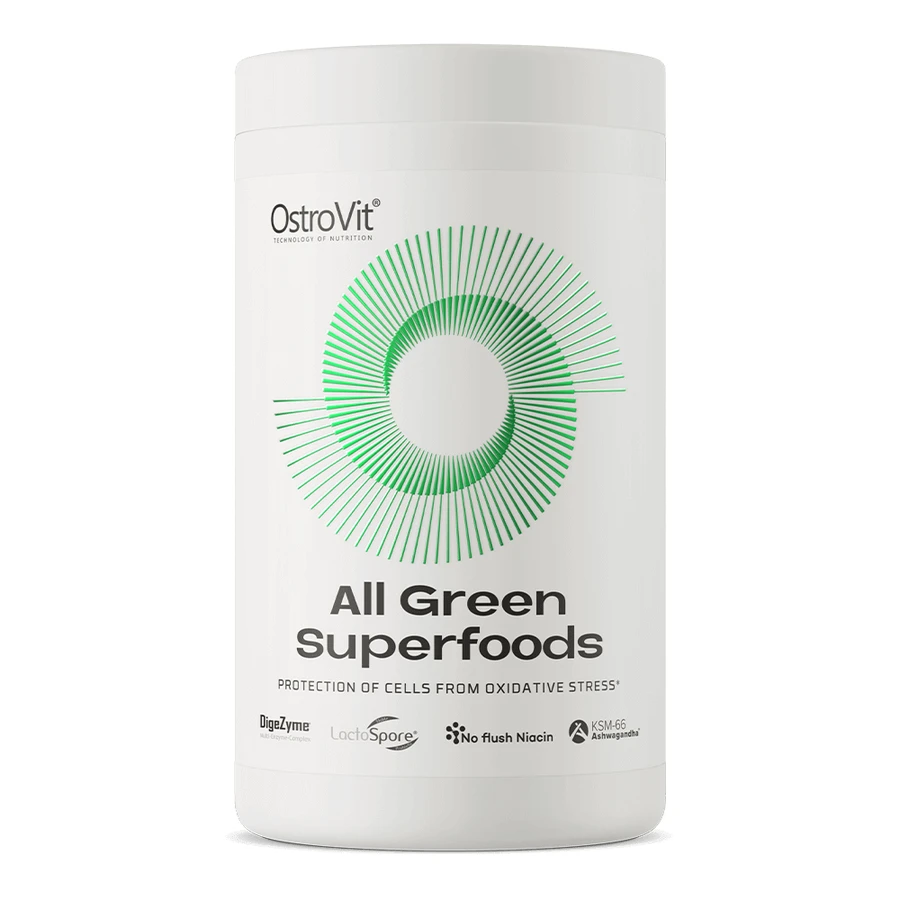 OstroVit All Green Superfoods, натуральный вкус, 345 г: цены и характеристики