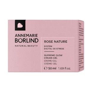 ANNEMARIE BÖRLIND Рожевий натуральний гель-крем для обличчя Suprême Radiance для всіх типів шкіри 50 мл