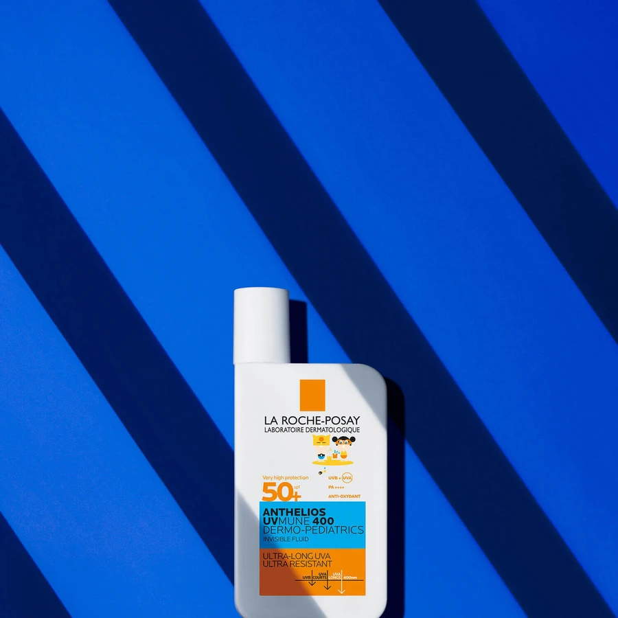 La Roche-Posay Anthelios UVMune 400 Dermo-Pediatrics, флюид для защиты кожи лица, SPF 50+, 50 мл + prosop de plajă gratuit: цены и характеристики