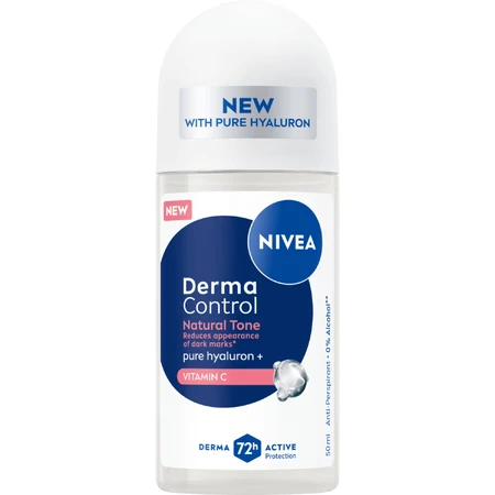 Nivea Derma Control Natural Tone, антиперспирант, ролл-он, 50 мл: цены и характеристики
