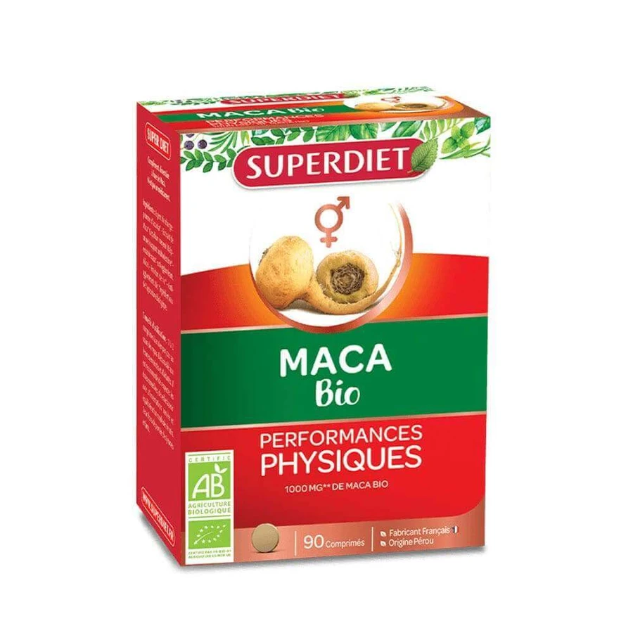 Superdiet Organic Maca 90 таблеток: цены и характеристики