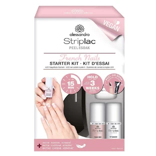 Набір для напівстійкого манікюру Alessandro Striplac French Peel or Soak