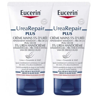Крем для рук Eucerin UreaRepair Plus 5%, 2 x 75 мл