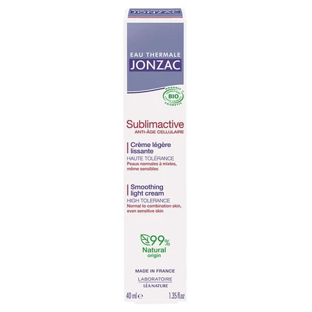 Eau thermale Jonzac Sublimactive High tolerance light cream Liss 40 ml: цены и характеристики