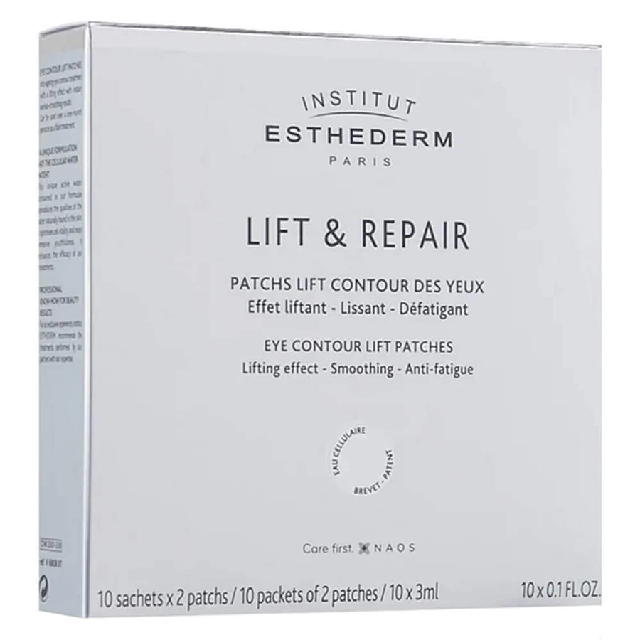 Esthederm Lift & Repair, патчі для підтяжки контуру очей, ліфтингові патчі для очей, 10 пакетиків: ціни та характеристики