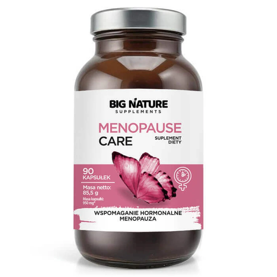Big Nature Menopause Care, 90 капсул: цены и характеристики