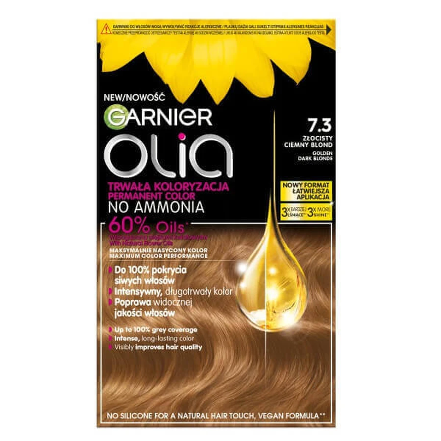 Garnier Olia Колір волосся 7.3 Золотистий темно-русявий: ціни та характеристики