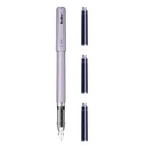 Ручка шкільна + 3 заправки Primeo, Lila, Scrikss