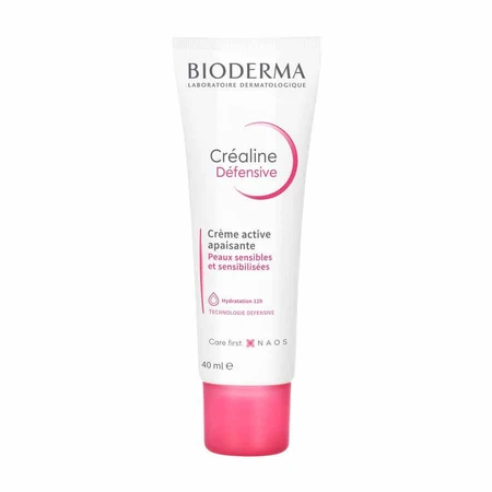 Заспокійливий активний крем BioDerma Crealine Захисний крем для чутливої та сенсибілізованої шкіри 40 мл: ціни та характеристики