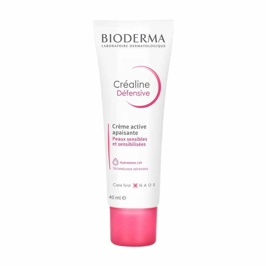 Заспокійливий активний крем BioDerma Crealine Захисний крем для чутливої та сенсибілізованої шкіри 40 мл: ціни та характеристики