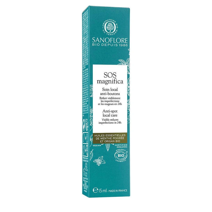 Sanoflore Magnifica Топическое SOS-средство от прыщей и пятен 15 мл: цены и характеристики