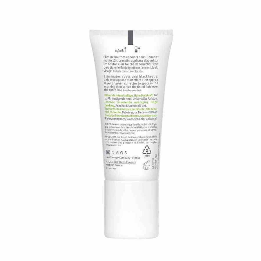 Крем-відбілювач Bioderma Sebium для шкіри, схильної до акне, 30 мл: ціни та характеристики