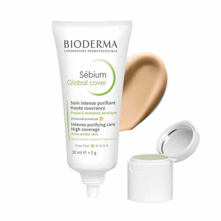Крем-відбілювач Bioderma Sebium для шкіри, схильної до акне, 30 мл: ціни та характеристики