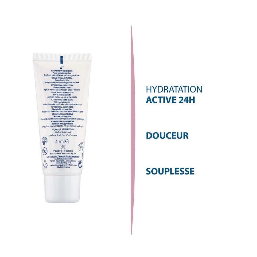 Ducray Ictyane Light Hydra Cream Нормальная и сухая кожа 40 мл: цены и характеристики