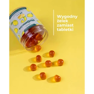 Noble Health VitaGummies Витамин C, со вкусом лимонного лайма, 60 шт.