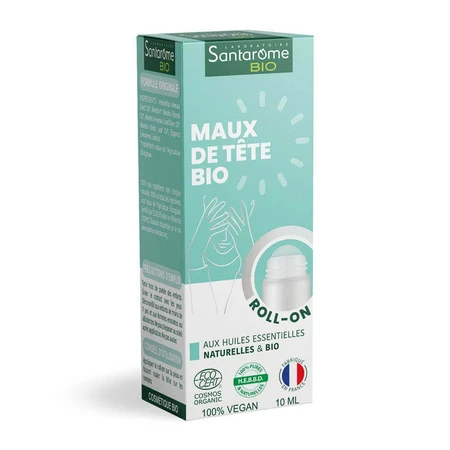 Santarome Roll-On Organic Headache With Essential Oils 10ml: цены и характеристики