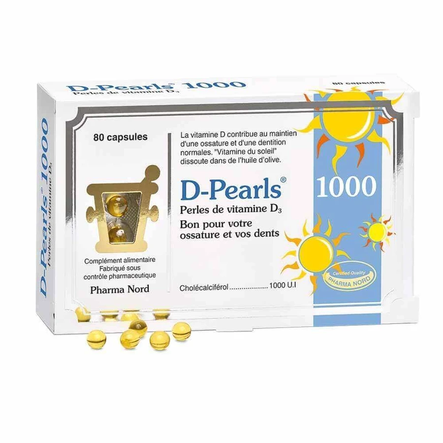 Pharma Nord D-Pearl 1000 80 капсул: цены и характеристики
