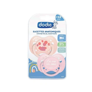 Dodie Анатомическая пустышка Sunny Life Collection 18 месяцев и плюс x2