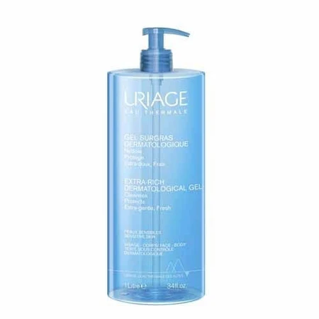 Uriage Hygiene Дерматологический очищающий гель для чувствительной кожи 1 л: цены и характеристики